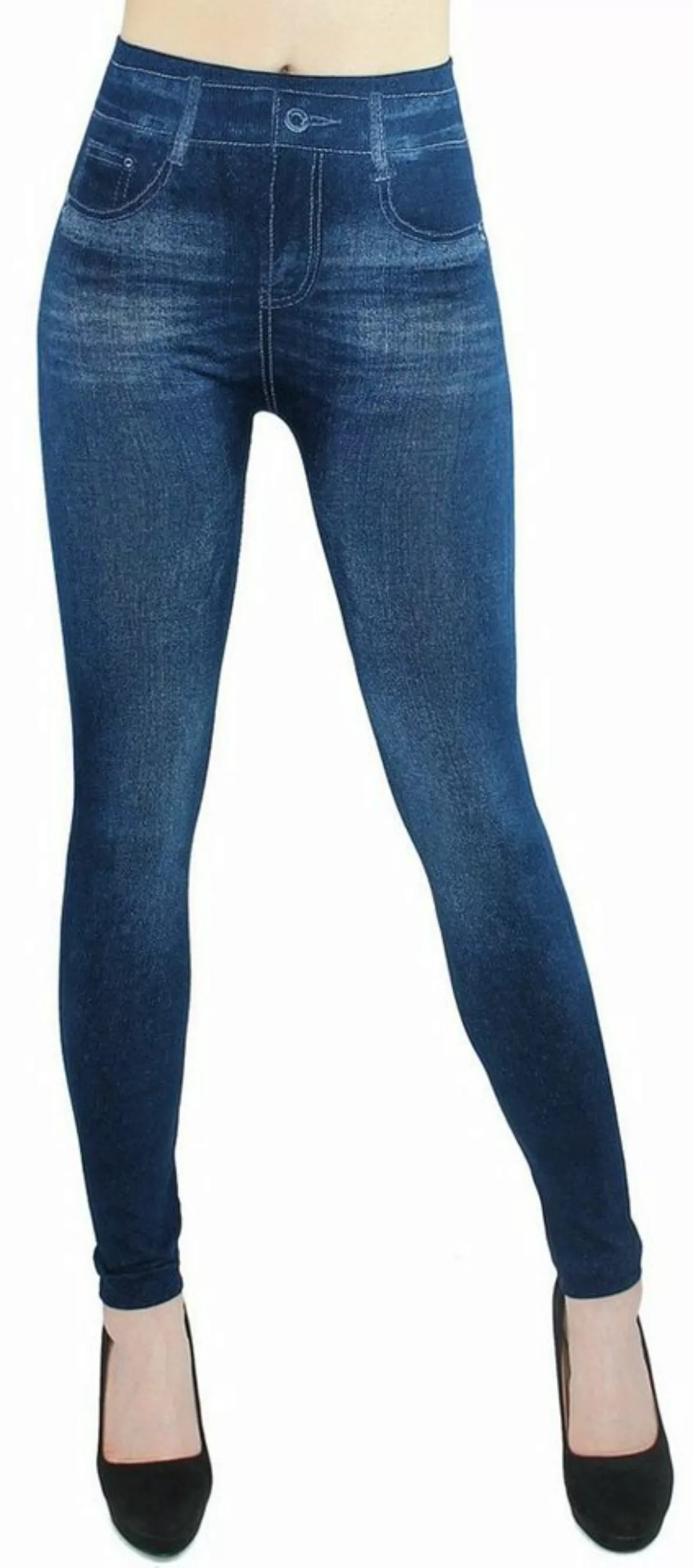 dy_mode Jeggings Damen Leggings in Jeans Optik Jeggings Jeansleggings High günstig online kaufen