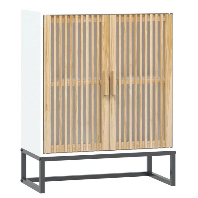 vidaXL Kleiderschrank Sideboard Weiß 60x30x75 cm Holzwerkstoff günstig online kaufen
