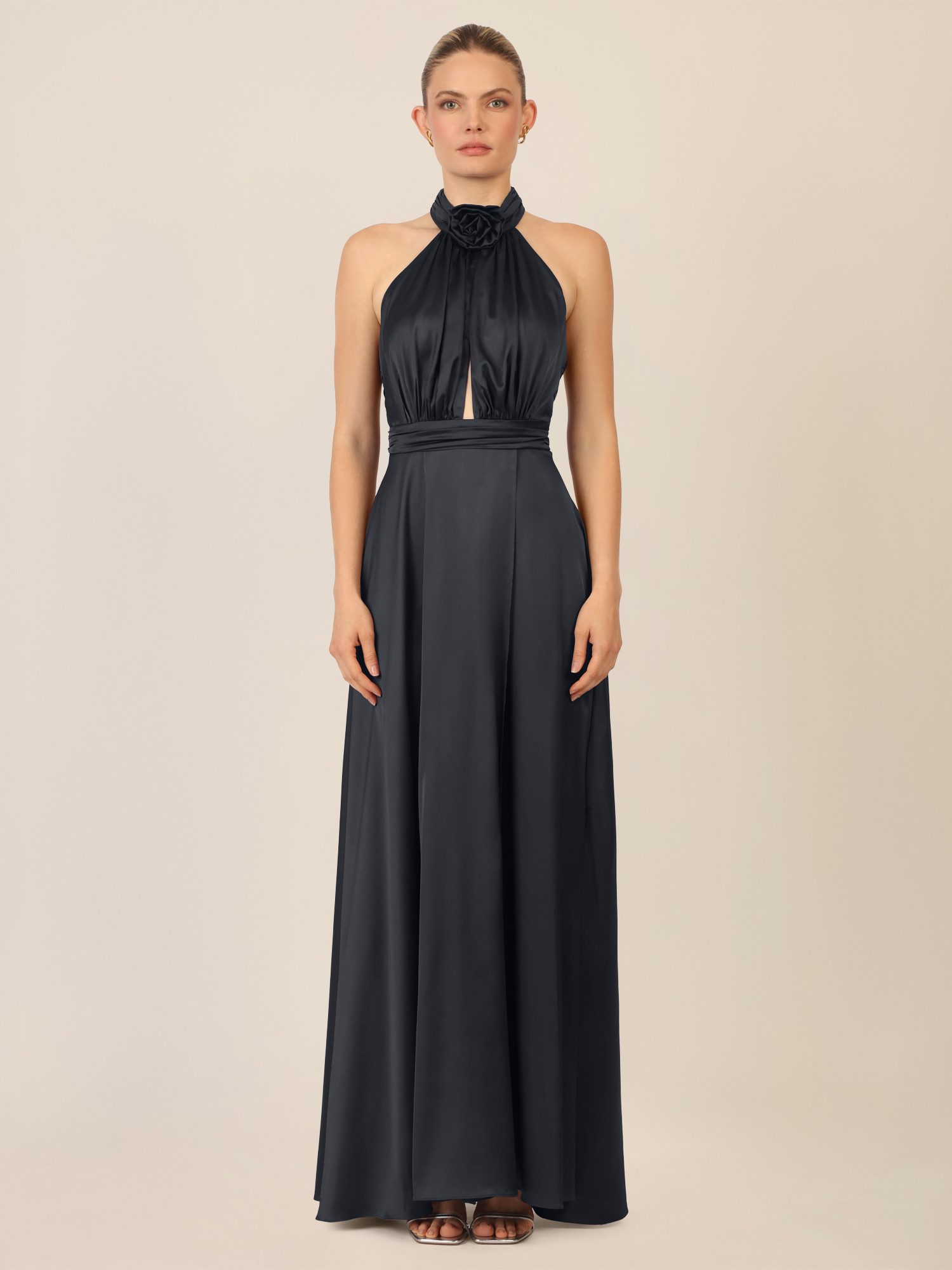 Apart Abendkleid mit Neckholder und Drapierung günstig online kaufen