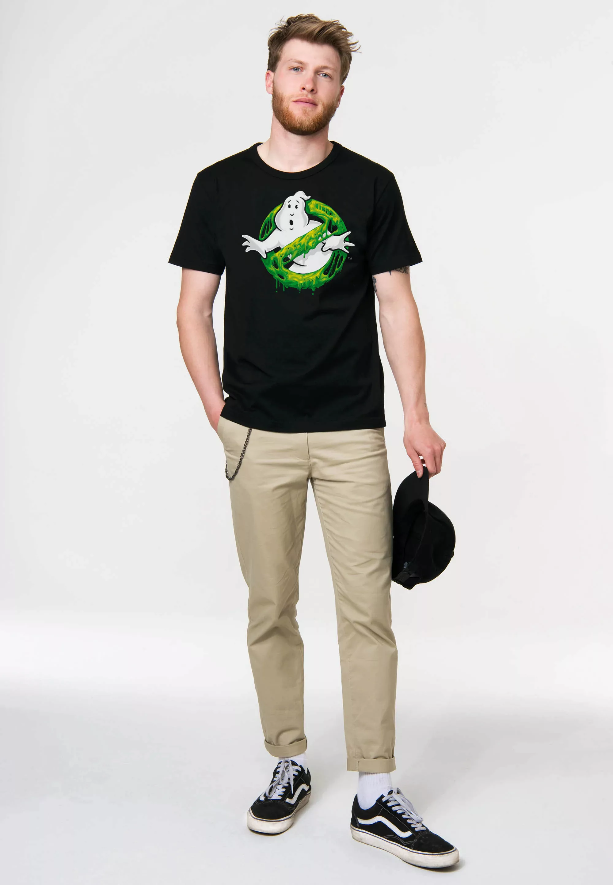 LOGOSHIRT T-Shirt "Ghostbusters – Slime Logo", mit coolem Print günstig online kaufen