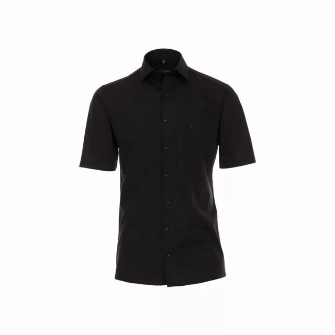 CASAMODA Langarmhemd schwarz regular fit (1-tlg) günstig online kaufen