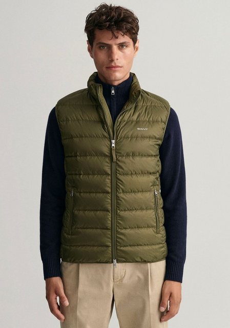 Gant Steppweste "LIGHT GILET", im Streifen-Stepp-Look günstig online kaufen