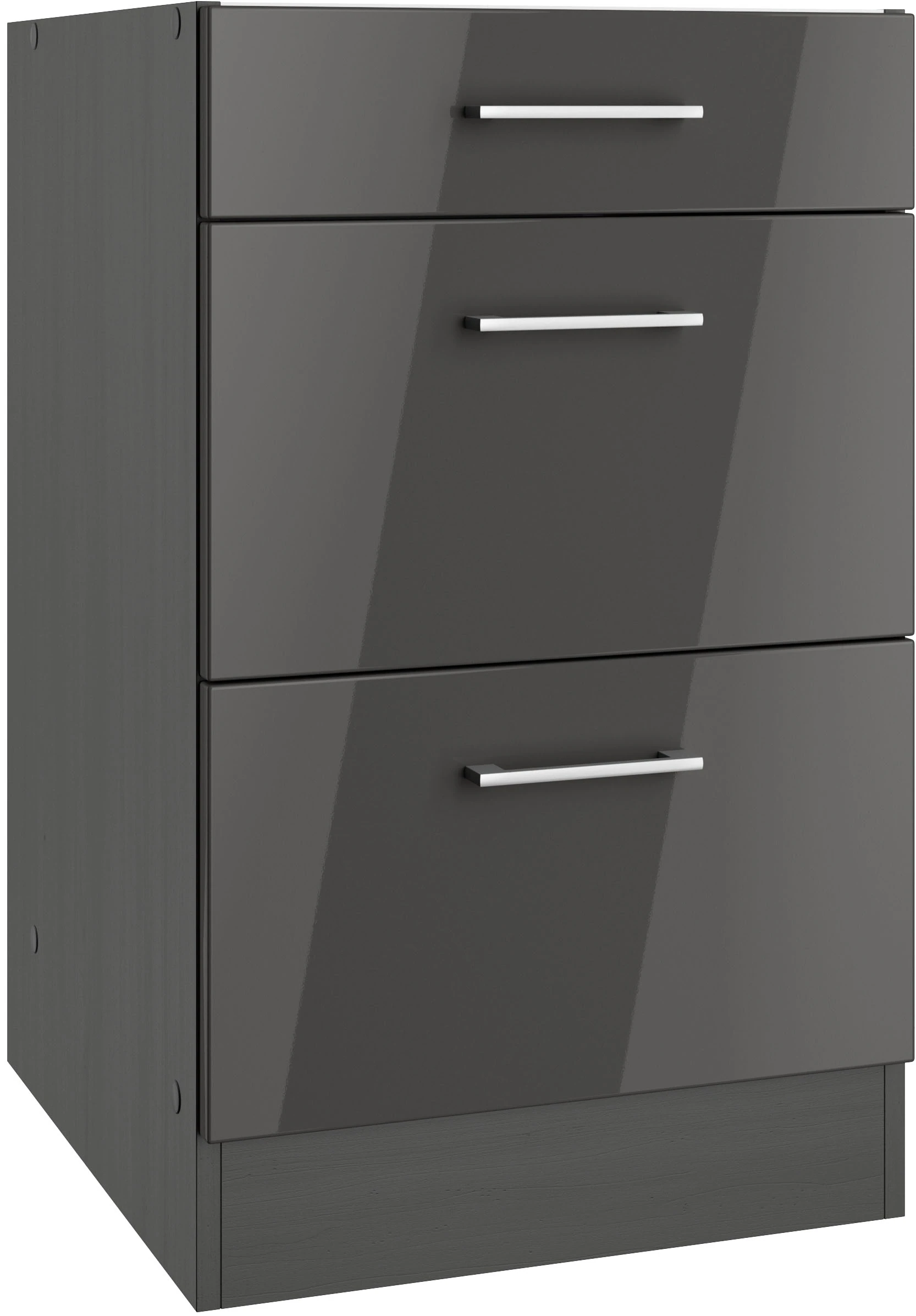 KOCHSTATION Unterschrank "KS-Milan", HELD Möbel, Auszugschrank 100 cm, matt günstig online kaufen