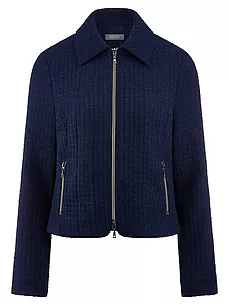 Kurzes Bouclé-Jäckchen BASLER blau günstig online kaufen