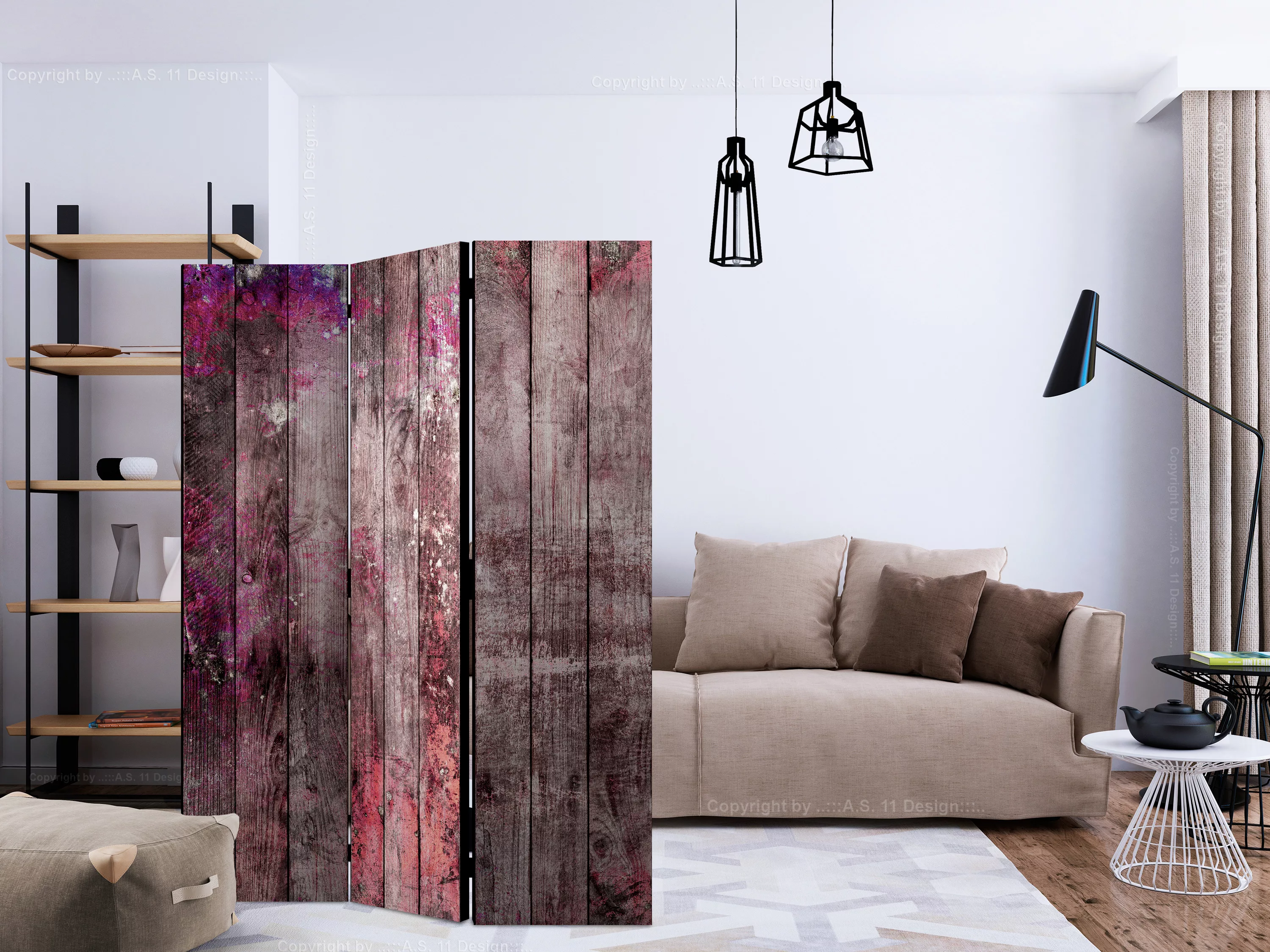 3-teiliges Paravent - Breath Of Spring [room Dividers] günstig online kaufen