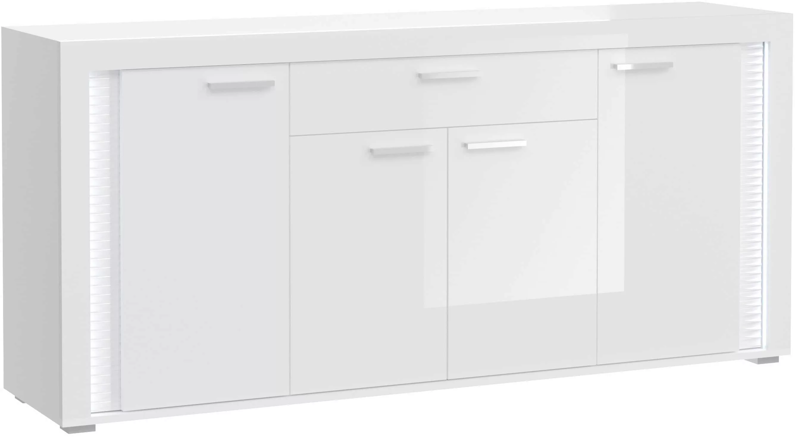 INOSIGN Sideboard "Viborg", inkl. Vertikaler Frontbeleuchtung günstig online kaufen