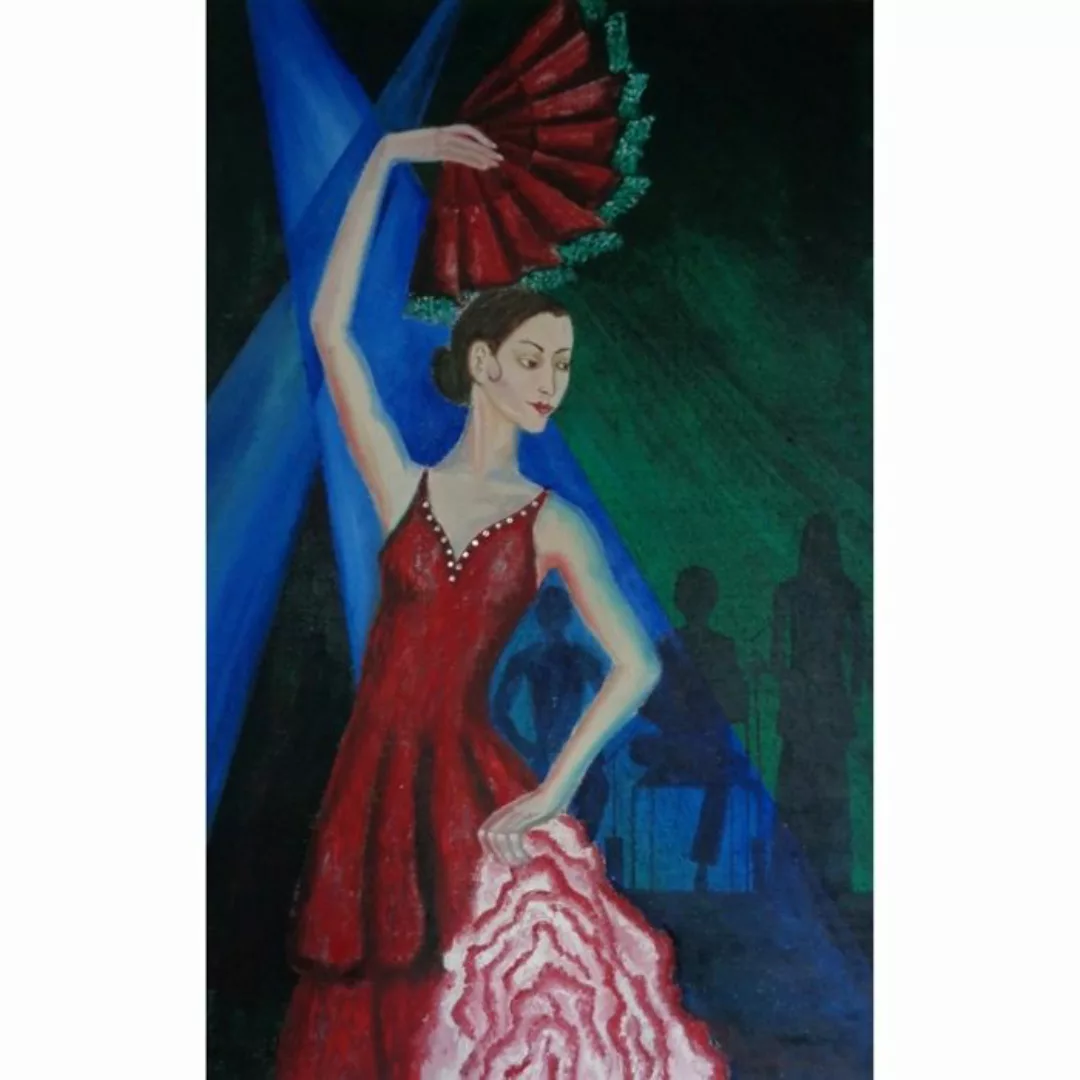 Original und Unikat: Handgemaltes ?lgem?lde FLAMENCO 96 x 60cm günstig online kaufen