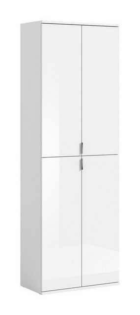 möbelvita Garderobenschrank Vision X Hochschrank B/H/T 61x193x34 in weiß günstig online kaufen