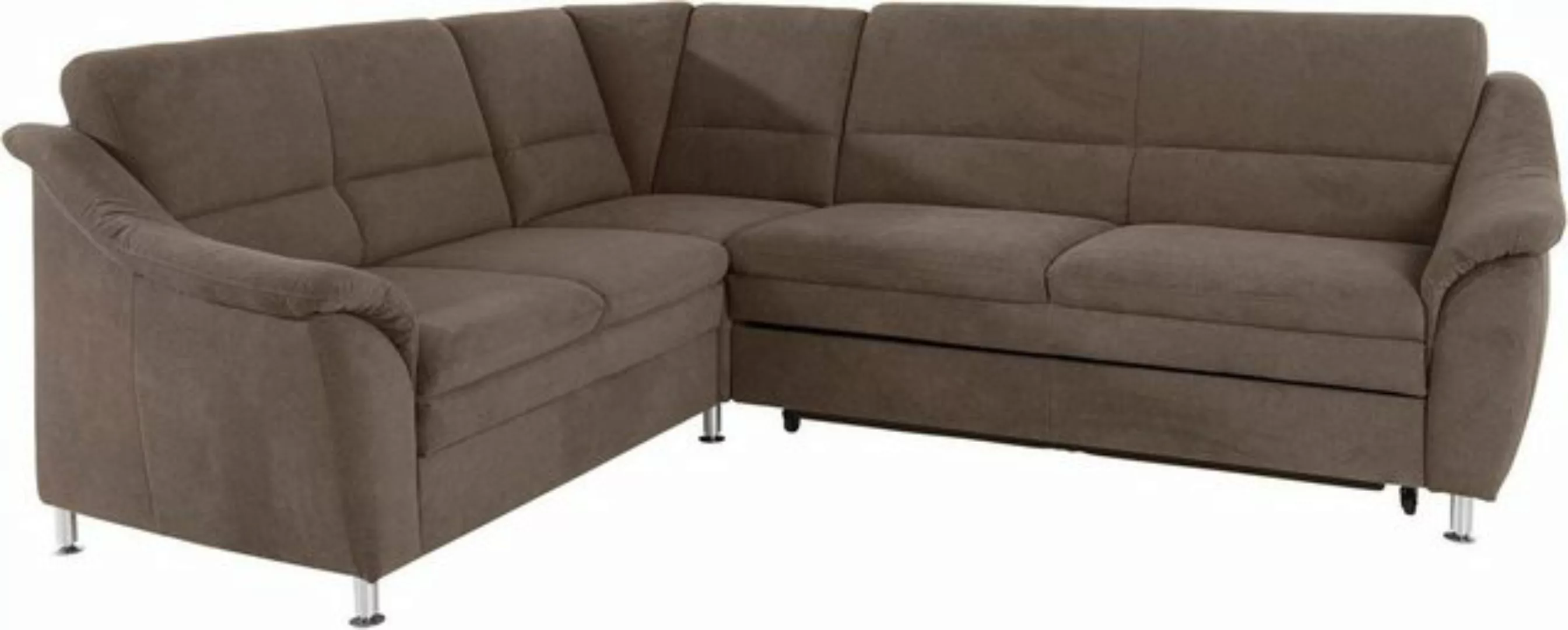 Places of Style Ecksofa Cardoso L-Form, Federkern, wahlweise mit Bett, Schu günstig online kaufen