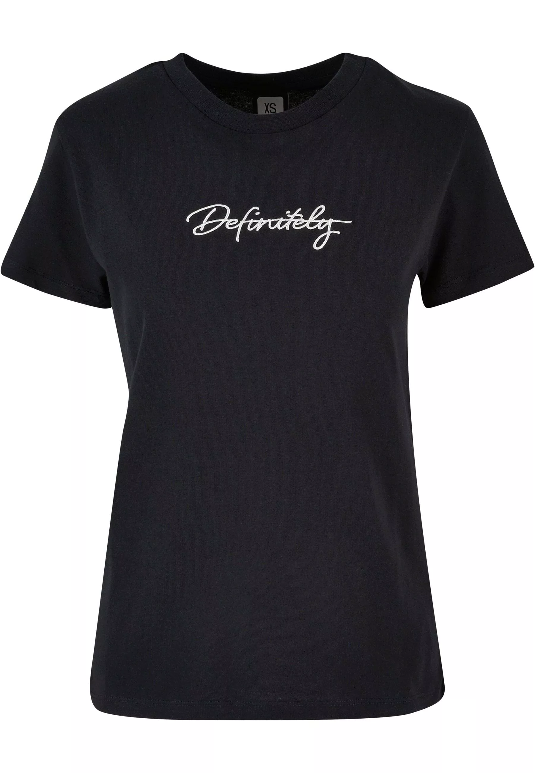 DEF T-Shirt "DEF Damen DEF Handwriting Definitely Embroidery T-Shirt" günstig online kaufen