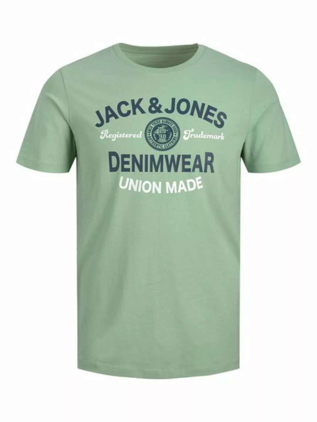 Jack & Jones T-Shirt Herren T-Shirt Rundhals Kurzarm JJELOGO TEE SS O-NECK günstig online kaufen