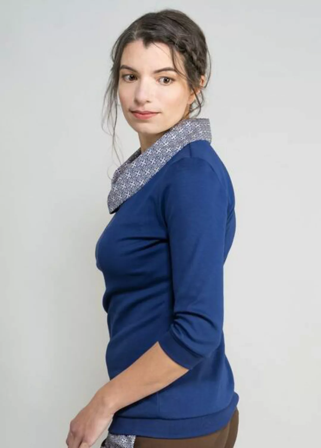 Leonie - Pullover Mit Kragen günstig online kaufen