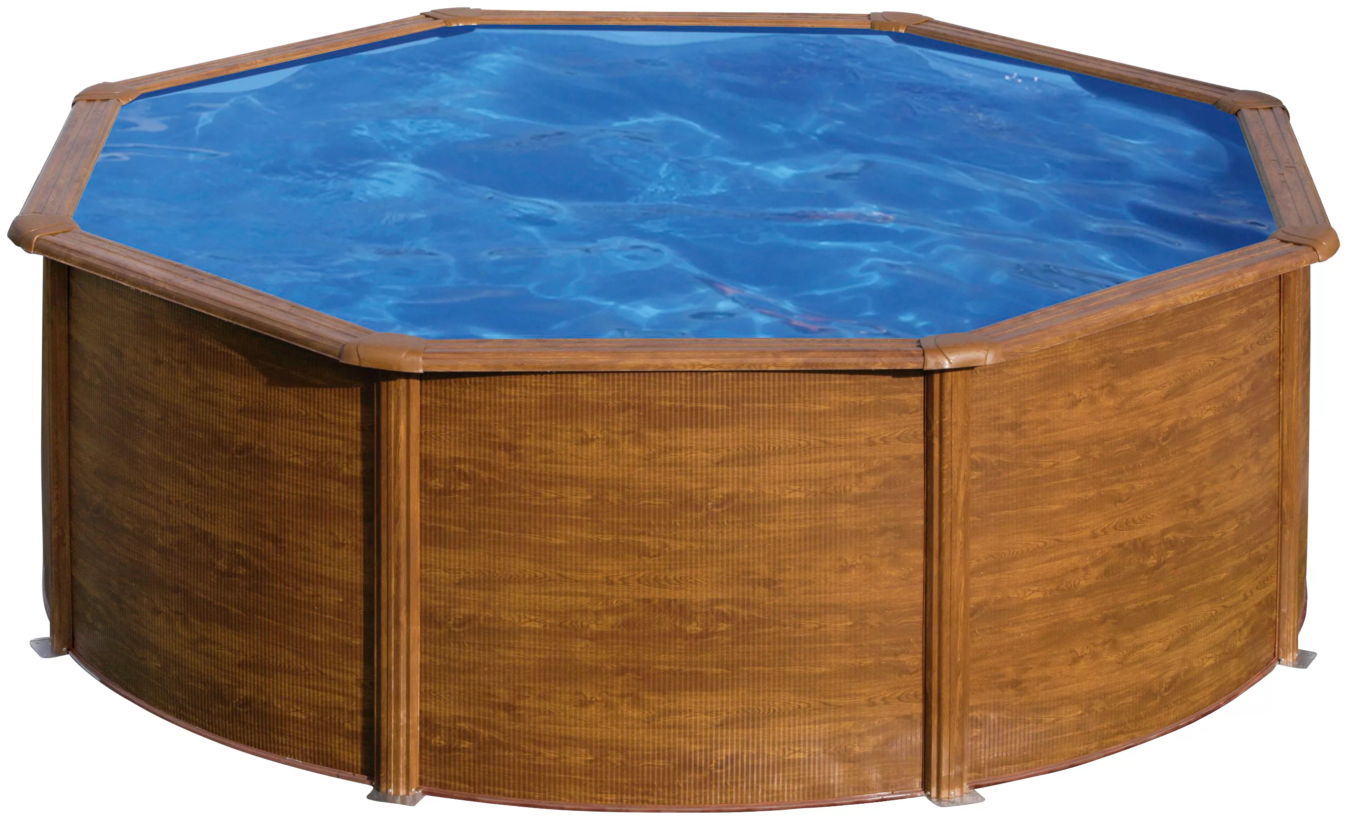 my POOL BWT Rundpool, (Set, 5 tlg.), in moderner Holzoptik, Höhe 120 cm, ve günstig online kaufen