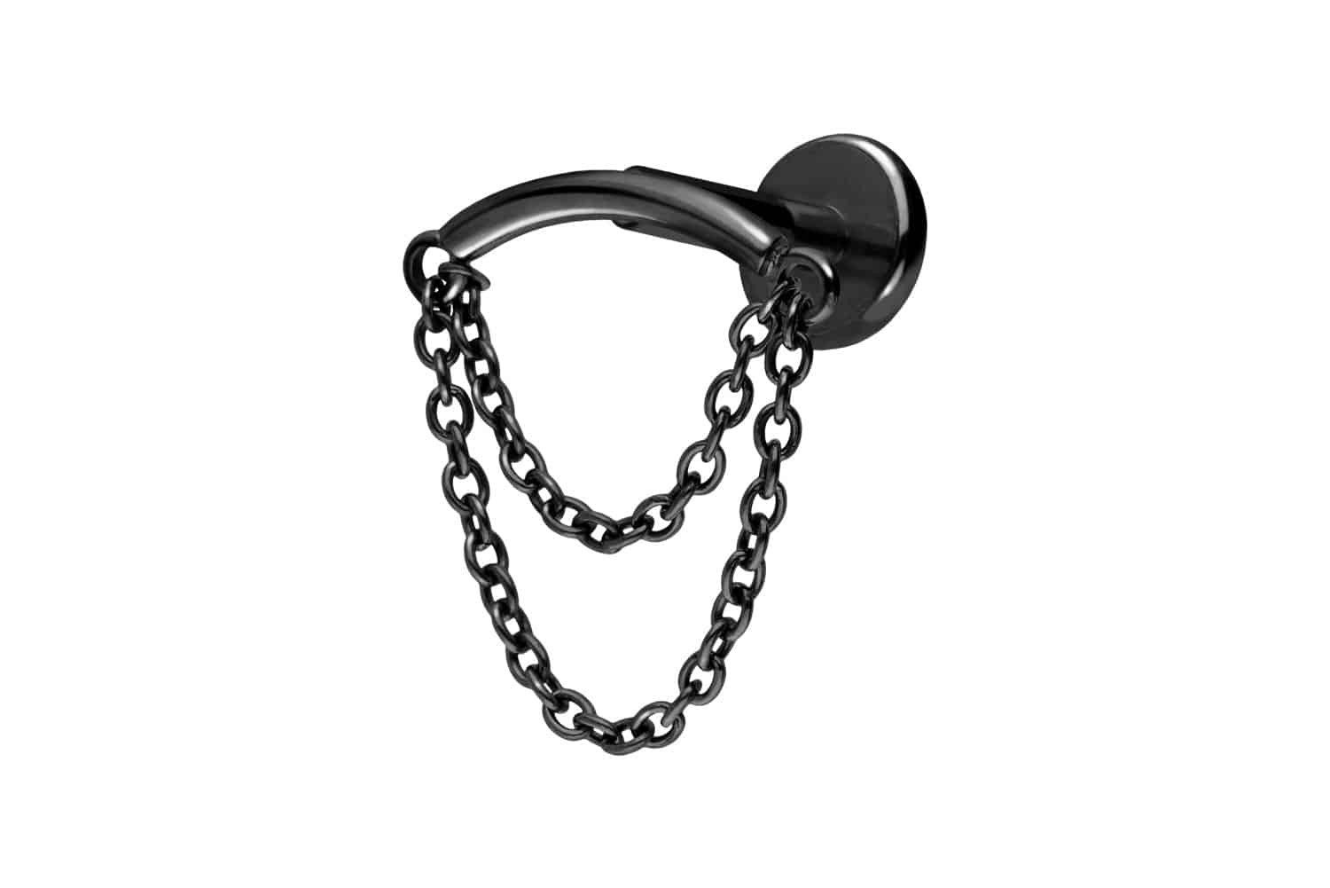 PIERCINGLINE Piercing-Set Titan Labret mit Push günstig online kaufen