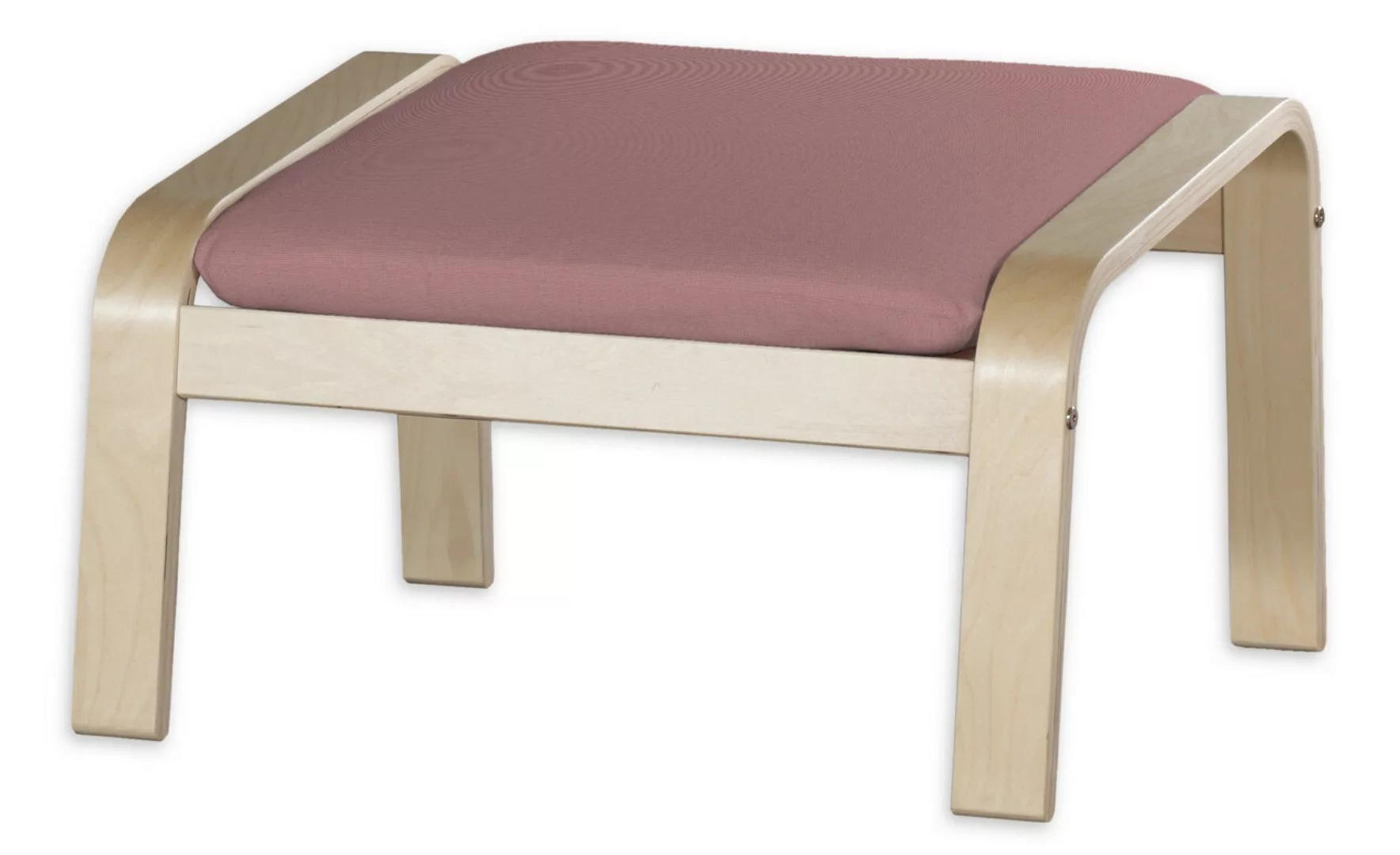 Bezug für Poäng Hocker, altrosa, Hocker Poäng, Cotton Panama (702-43) günstig online kaufen