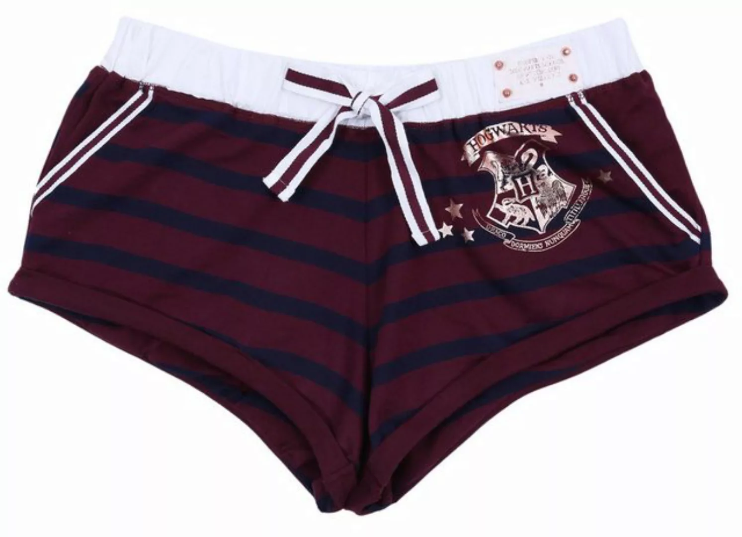 Sarcia.eu Shorts HARRY POTTER gestreifte, burgunderfarbene Shorts XL günstig online kaufen