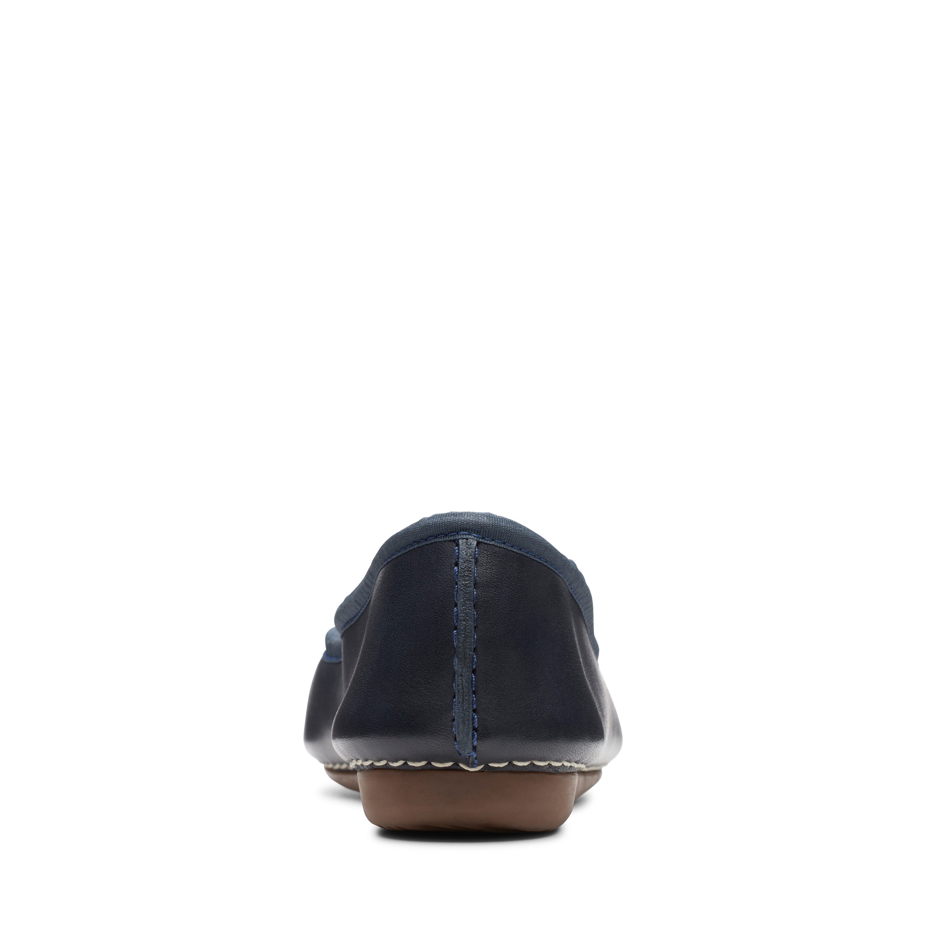 Clarks Ballerina "Freckle Ice", Slipper, Flats, Flats, Slipper mit Schleifc günstig online kaufen