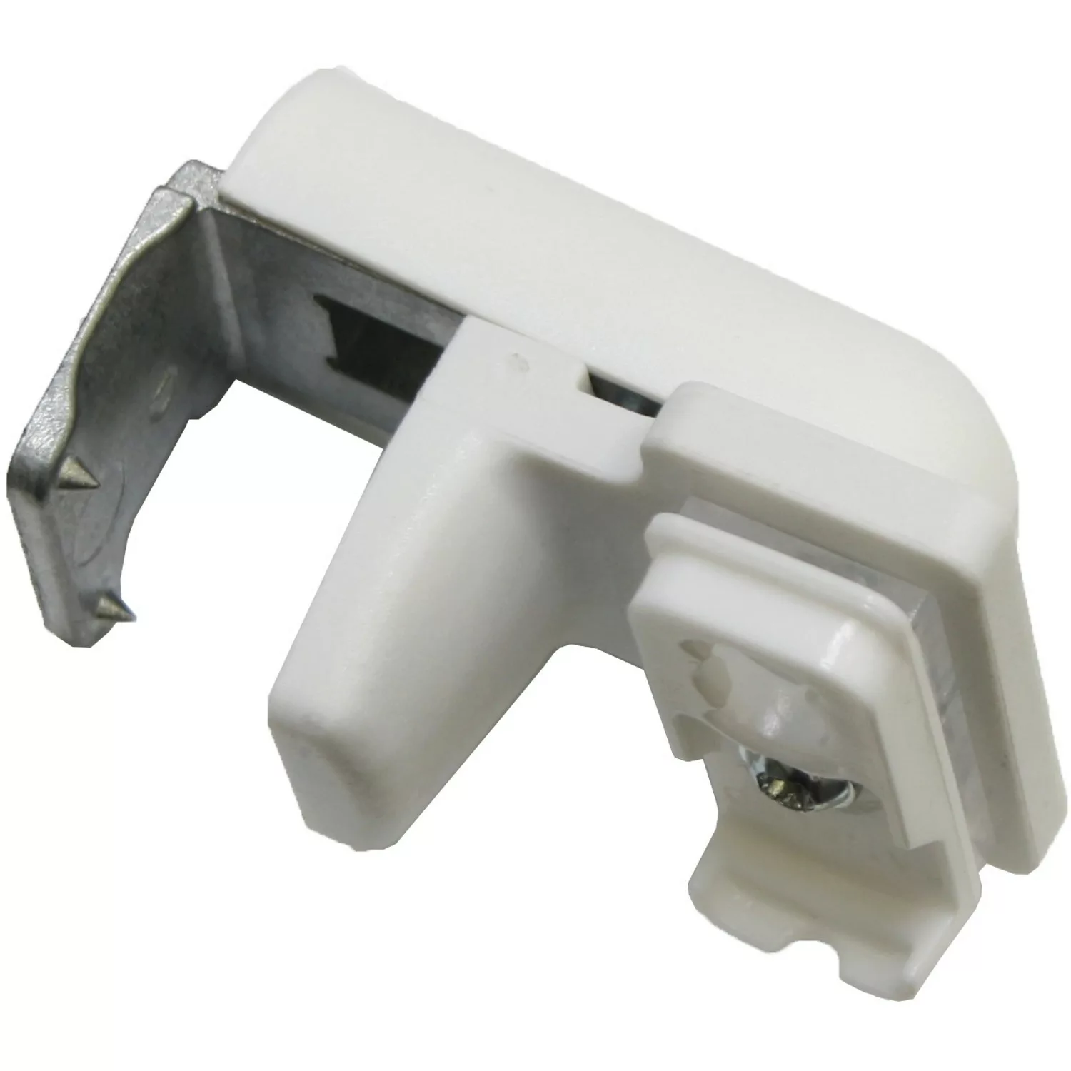 Gardinia Klemmträger für Plissee-Set A aus Kunststoff Weiß günstig online kaufen