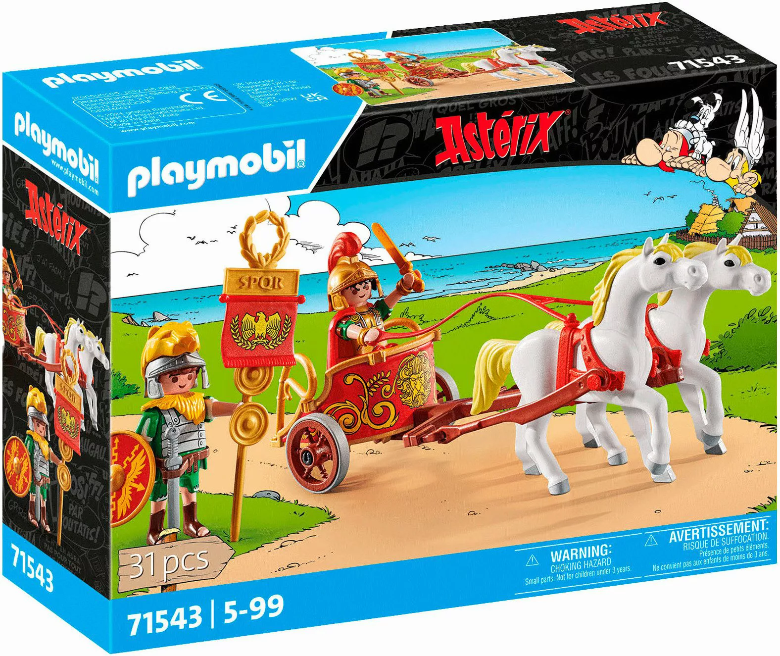 Playmobil® Römischer Streitwagen (71543), Asterix Konstruktions-Spielset, günstig online kaufen