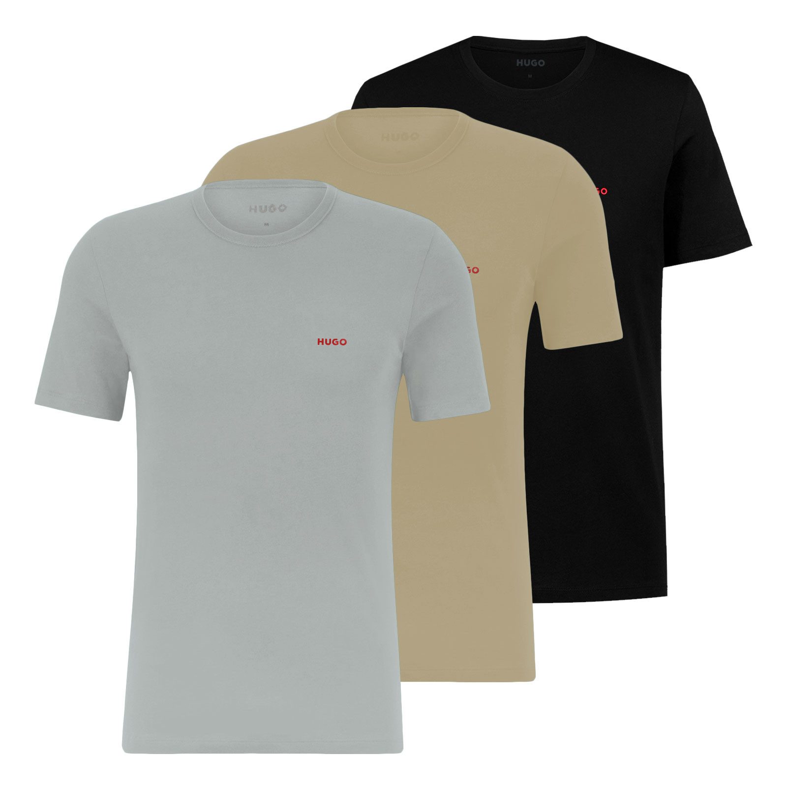 HUGO Underwear T-Shirt "RN TRIPL", (Packung, 3 tlg.), mit Rundhalsausschnit günstig online kaufen