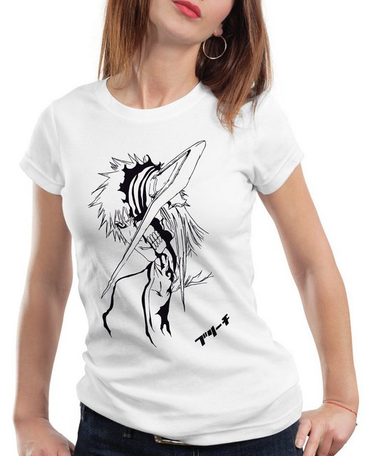 style3 T-Shirt Ichigo Shinigami bleach hollow dämon kurosaki rujia anime ma günstig online kaufen