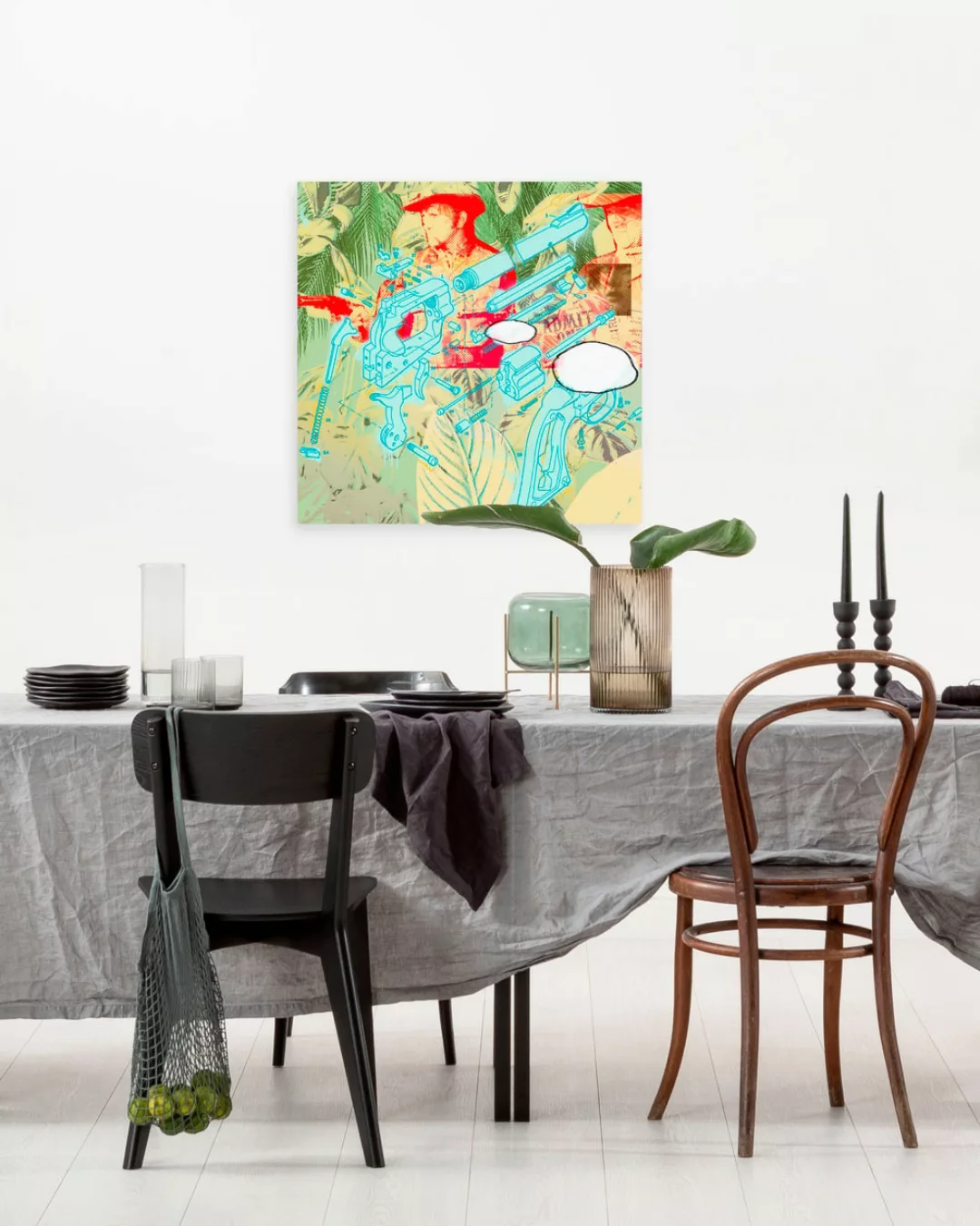 Komar Leinwandbild »Peace«, (1 St.), 60x60 cm (Breite x Höhe), Keilrahmenbi günstig online kaufen
