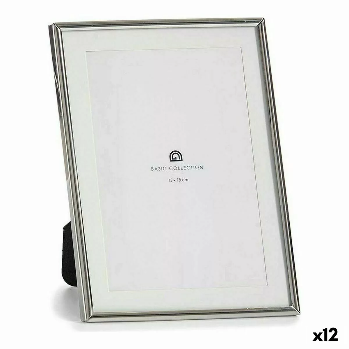 Fotorahmen Kristall Silberfarben Stahl (12 X 19,5 X 15,5 Cm) (12 Stück) günstig online kaufen