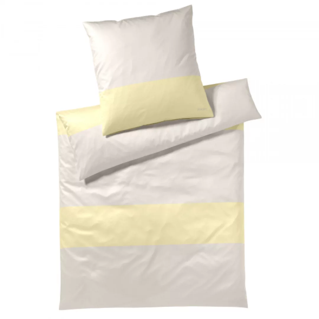 JOOP! Bettwäsche Split 4118 - Farbe: Vanilla - 03 - 80x80 cm - 135x200 cm günstig online kaufen