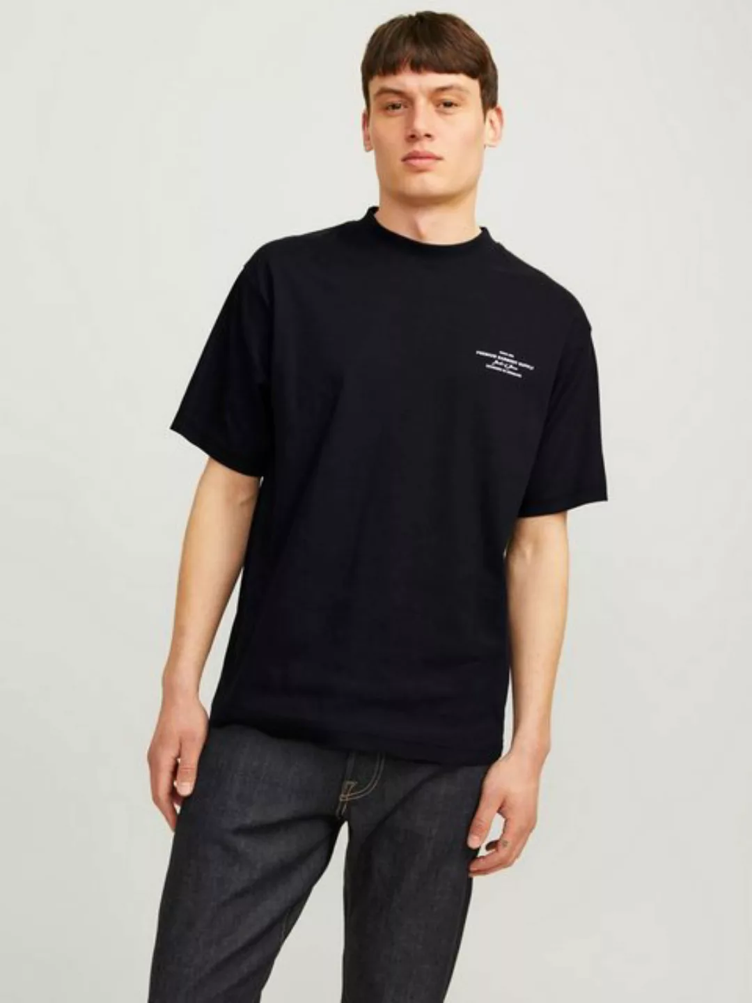 Jack & Jones Rundhalsshirt "JPRBLACHAD BRANDING SS CREW NECK TEE SN" günstig online kaufen