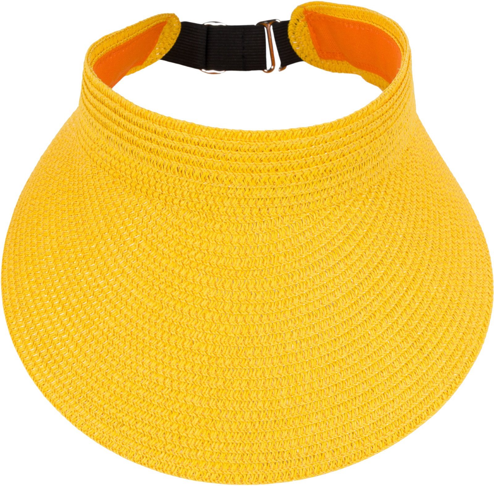 styleBREAKER Visor Papierstroh Visor Cap Einfarbig günstig online kaufen