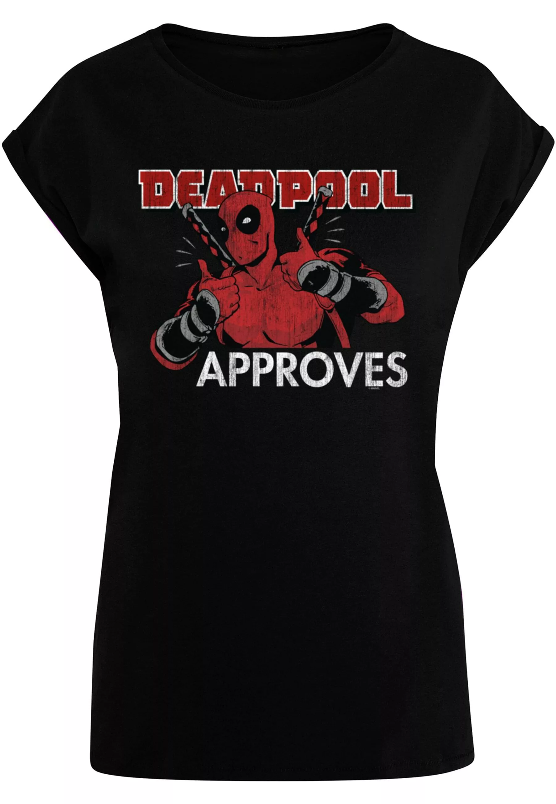 ABSOLUTE CULT T-Shirt "ABSOLUTE CULT Damen Ladies Deadpool - Approves T-Shi günstig online kaufen