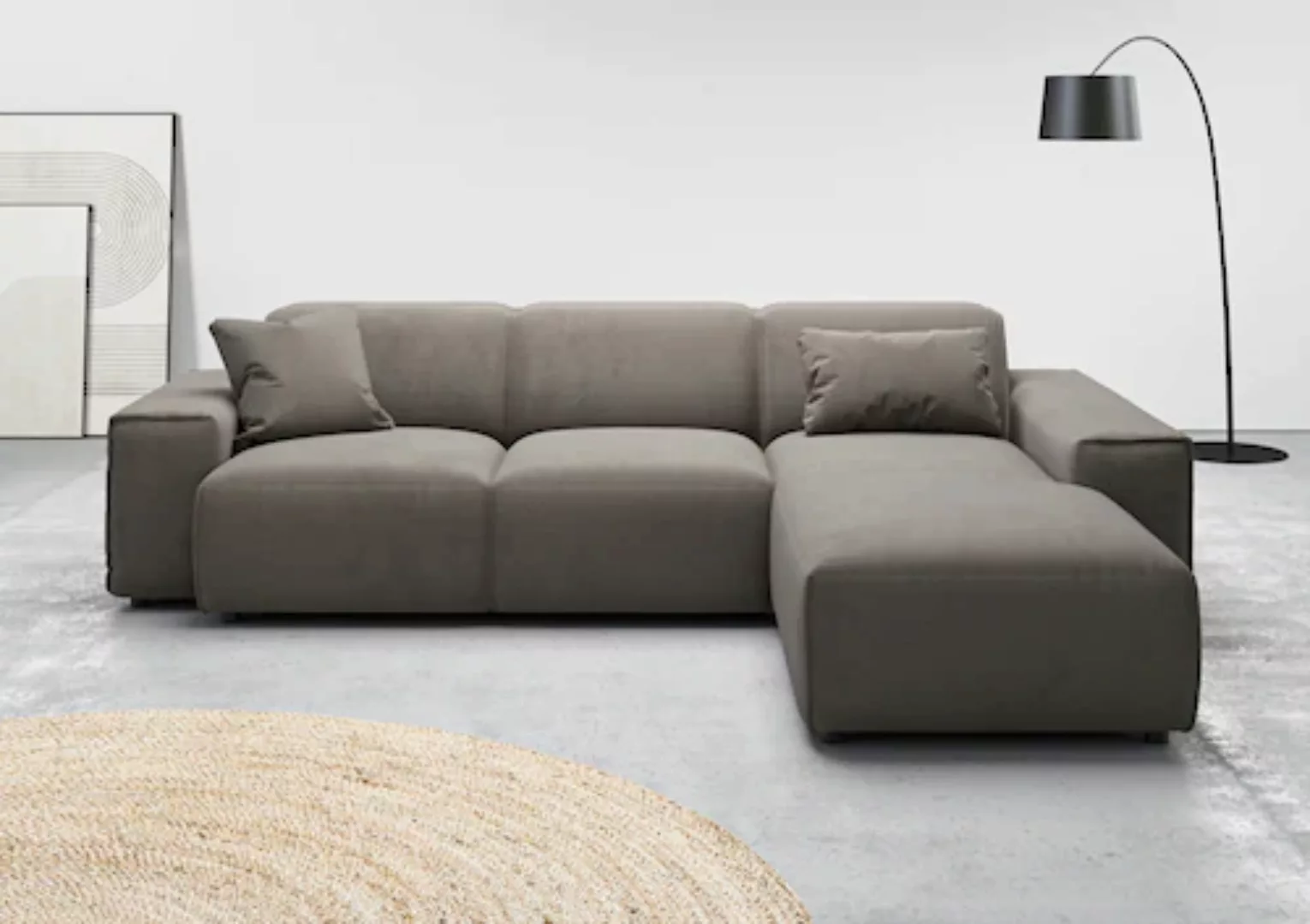 andas Ecksofa »Glimminge L-Form auch in Breitcord, Feincord + Easy care-Bez günstig online kaufen