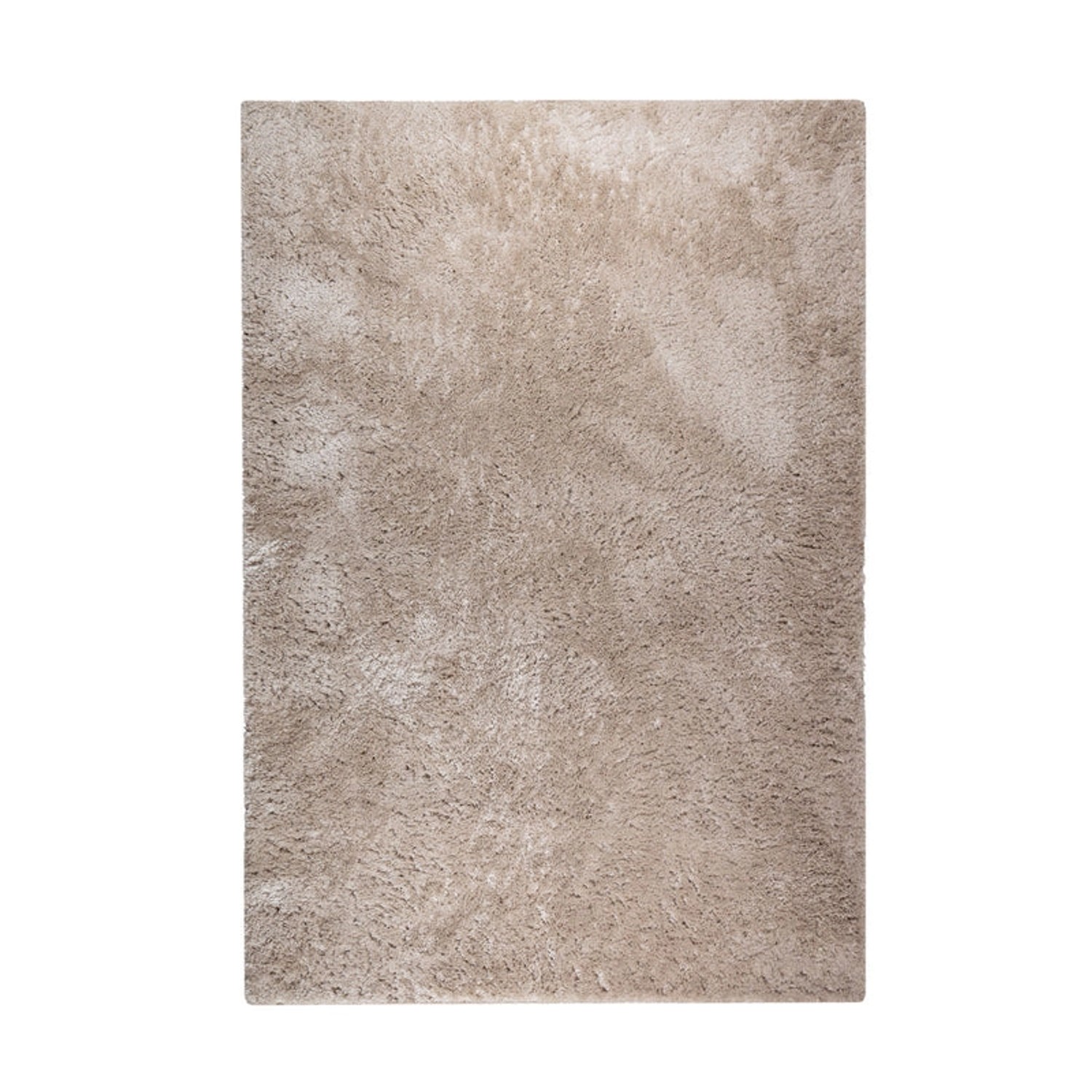 KARAT Flokati Teppich nach Maß Elite Wohnteppich Hellbeige 200 x 50 cm günstig online kaufen