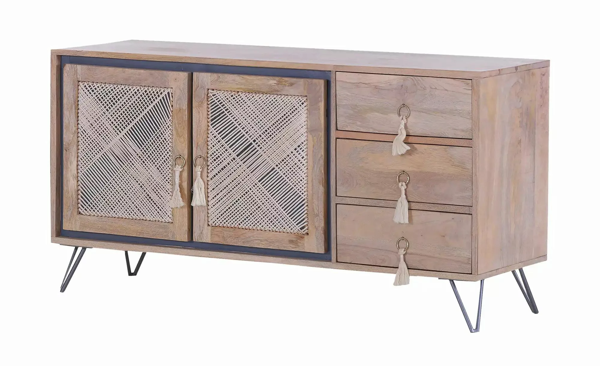 Sideboard  Almina ¦ holzfarben ¦ Maße (cm): B: 130 H: 67 T: 40 Kommoden & S günstig online kaufen