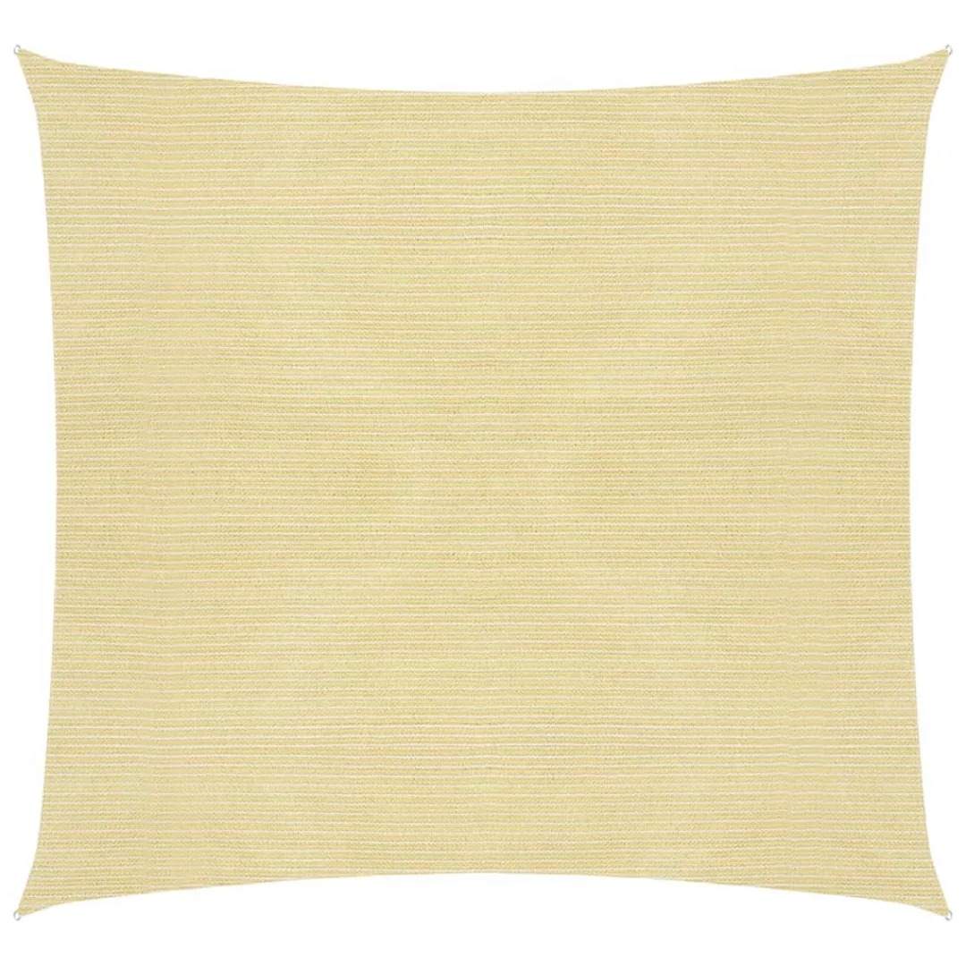 Sonnensegel 160 G/m² Beige 6x6 M Hdpe günstig online kaufen