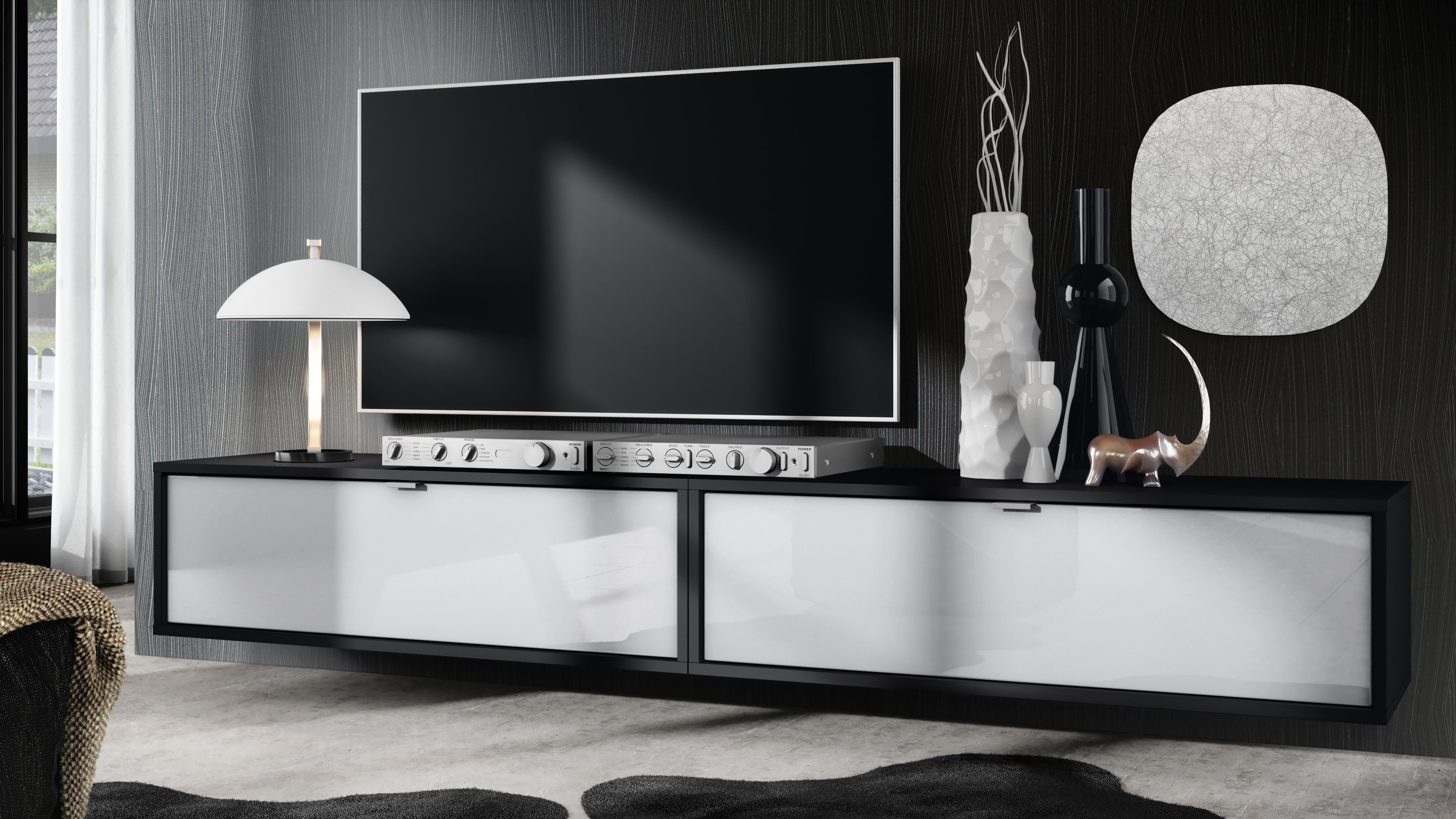 Vladon Lowboard Lana 1000 (2er-Set Tv-Kommode, günstig online kaufen