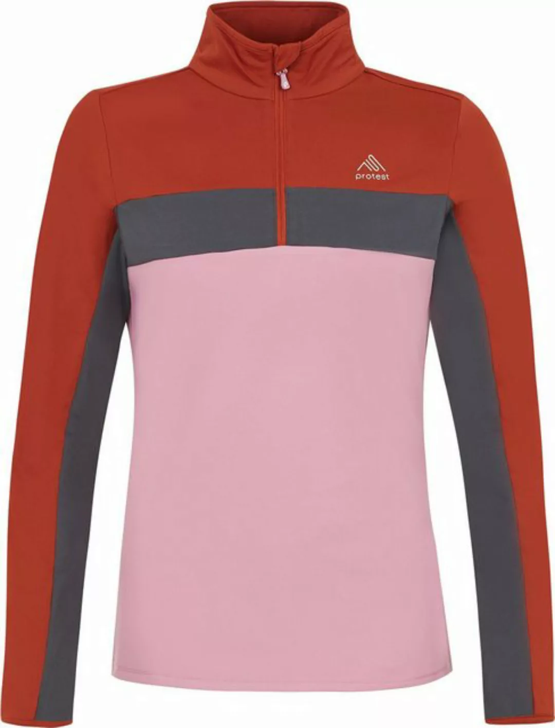 Protest Rollkragenpullover PRTNAIADS 1/4 zip top 381 Uluru Rust günstig online kaufen