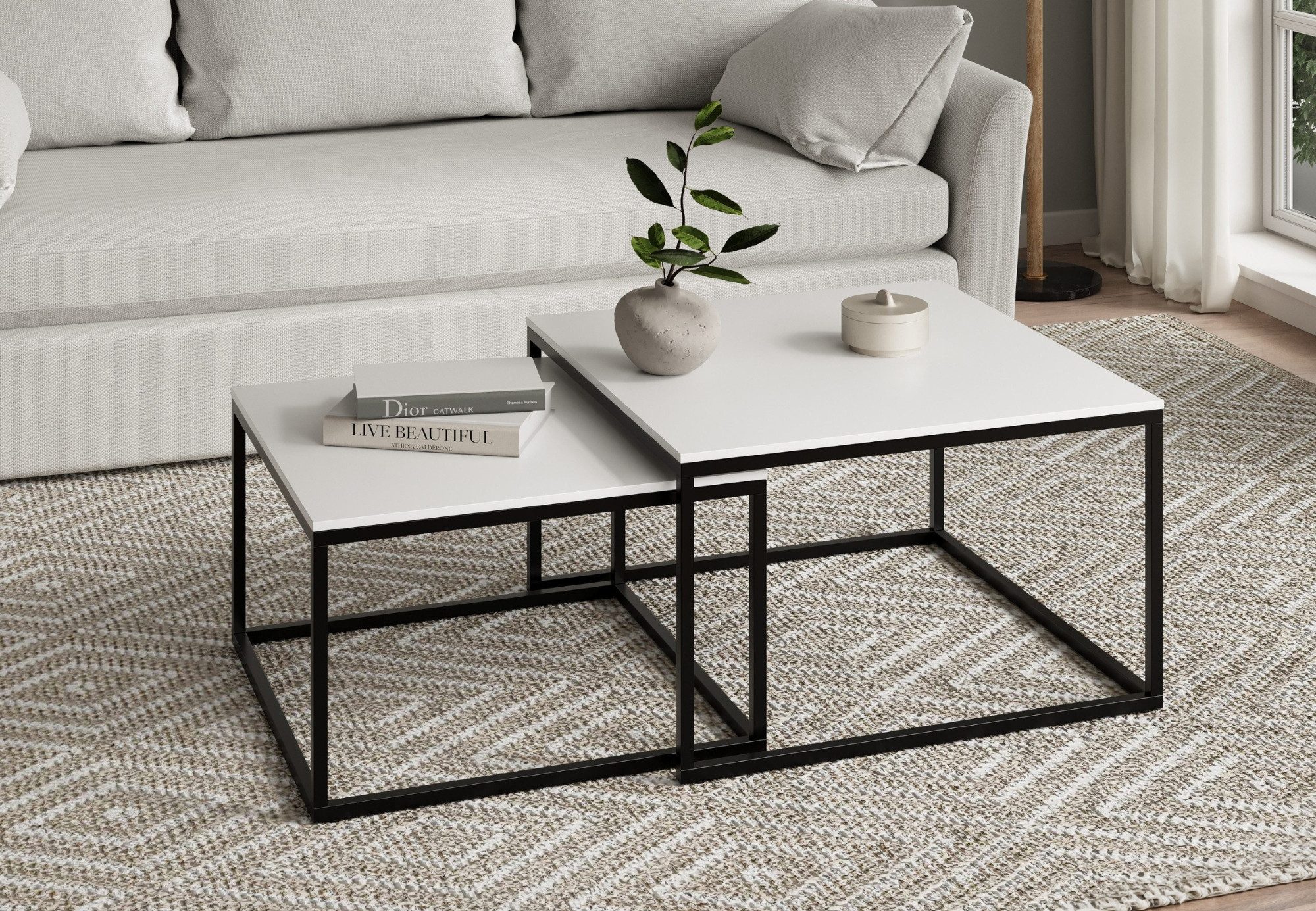 Home Collective Couchtisch Couchtisch 2er Set günstig online kaufen