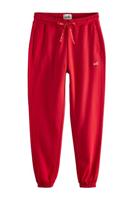 Next Loungehose Self. Jogginghose mit Bündchen aus Baumwollgemisch (1-tlg) günstig online kaufen