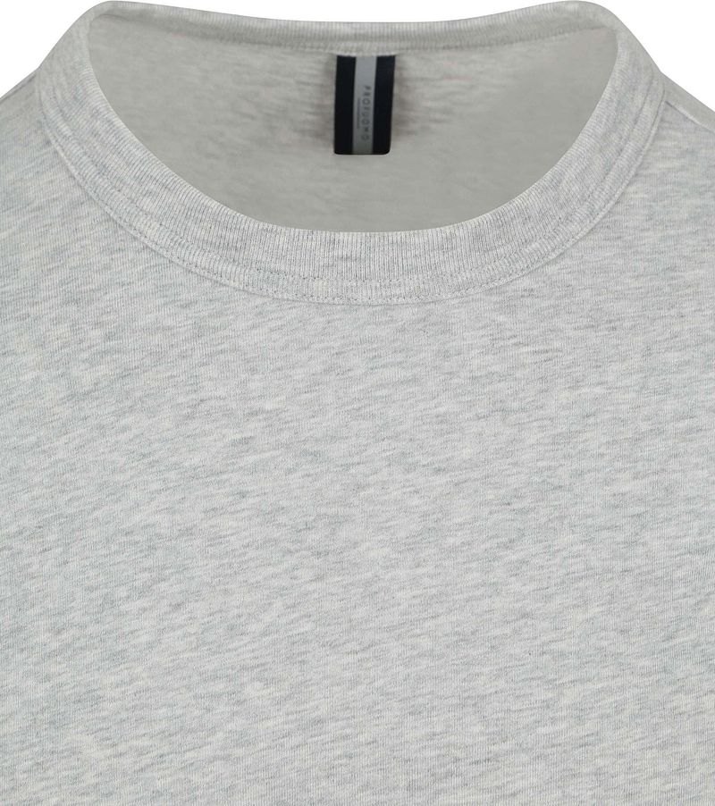 Profuomo Longsleeve T-Shirt Grau - Größe XL günstig online kaufen
