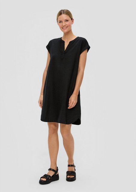 s.Oliver Minikleid Kleid mit Tunik-Ausschnitt günstig online kaufen