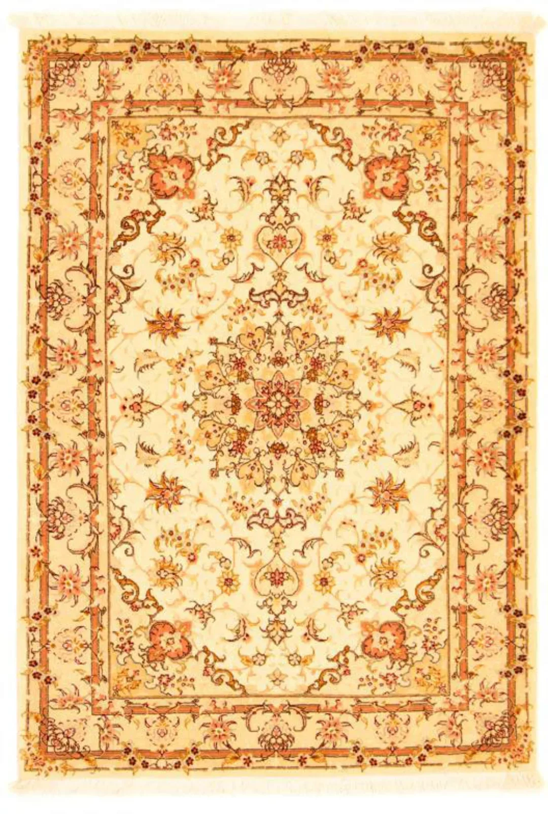 morgenland Orientteppich »Perser - Täbriz - Royal - 145 x 101 cm - beige«, günstig online kaufen