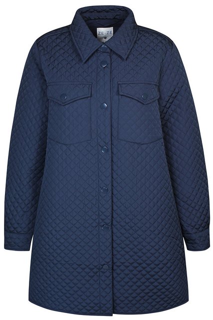 ZE-ZE Nordic Langjacke Steppjacke Sofia navy günstig online kaufen