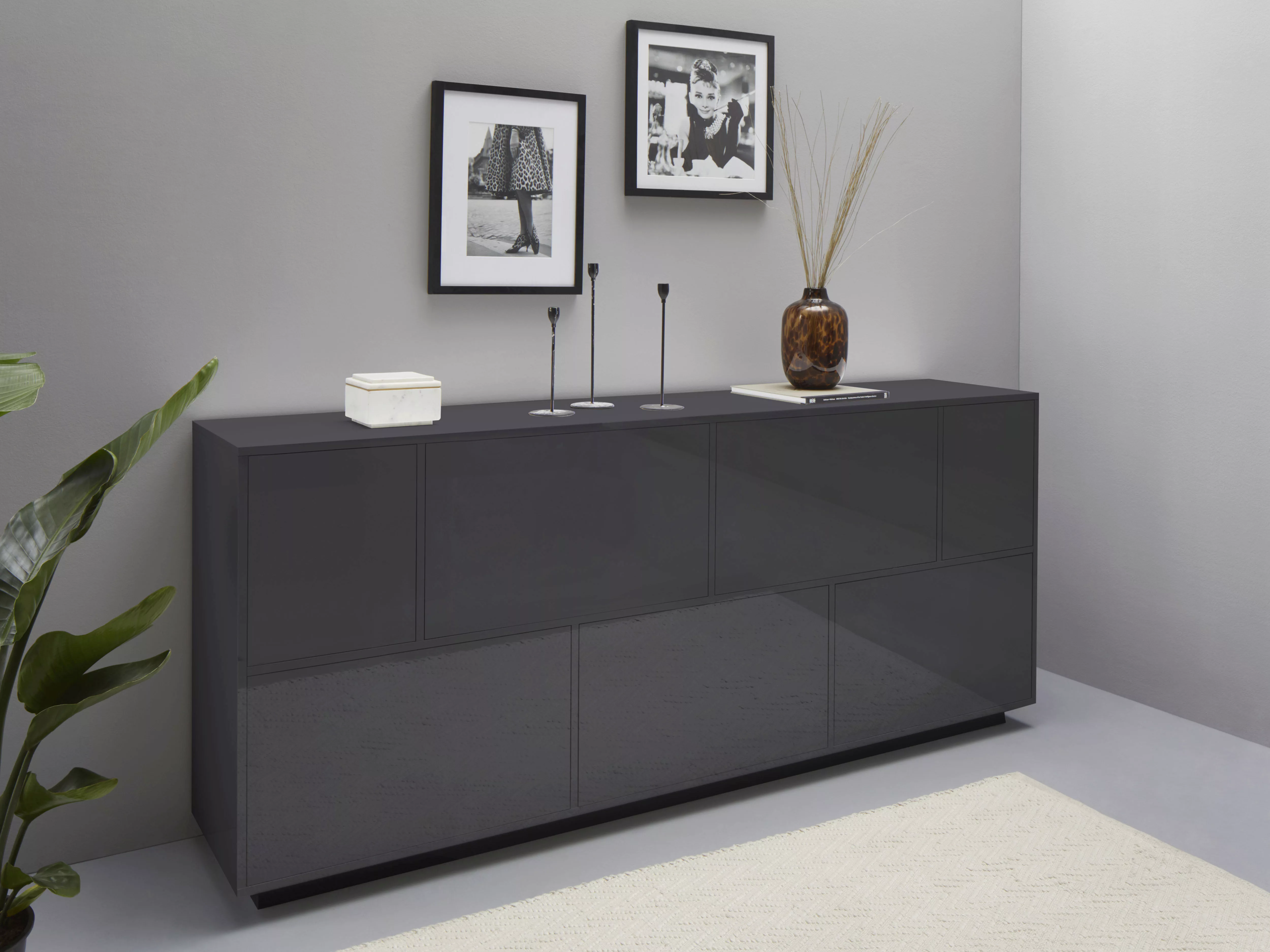 INOSIGN Sideboard "bloom", Breite ca . 200 cm günstig online kaufen