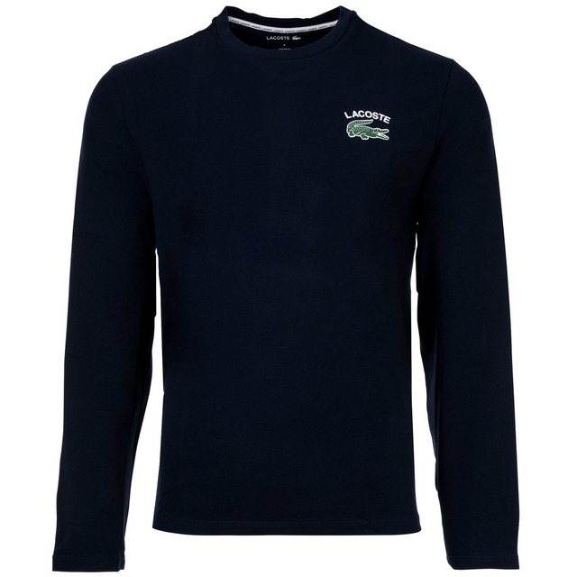 Lacoste Sweatshirt Herren Langarmshirt - Loungewear, Basic, Rundhals günstig online kaufen