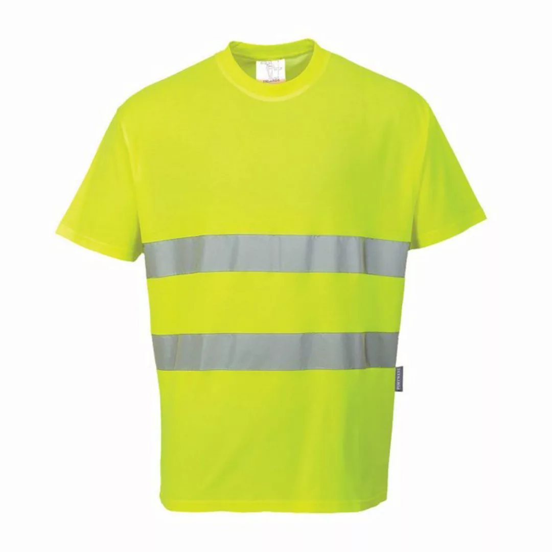 Portwest T-Shirt S172 - Warnschutz Cotton Comfort-T-Shirt kurzarm günstig online kaufen