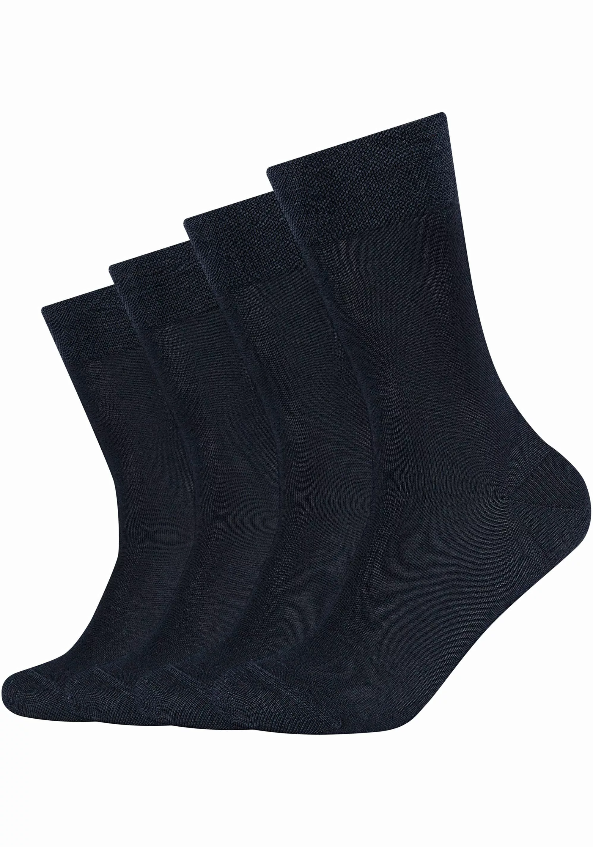 Camano Socken, (Packung, 4 Paar), Mit verstärkter Ferse und Fußspitze günstig online kaufen
