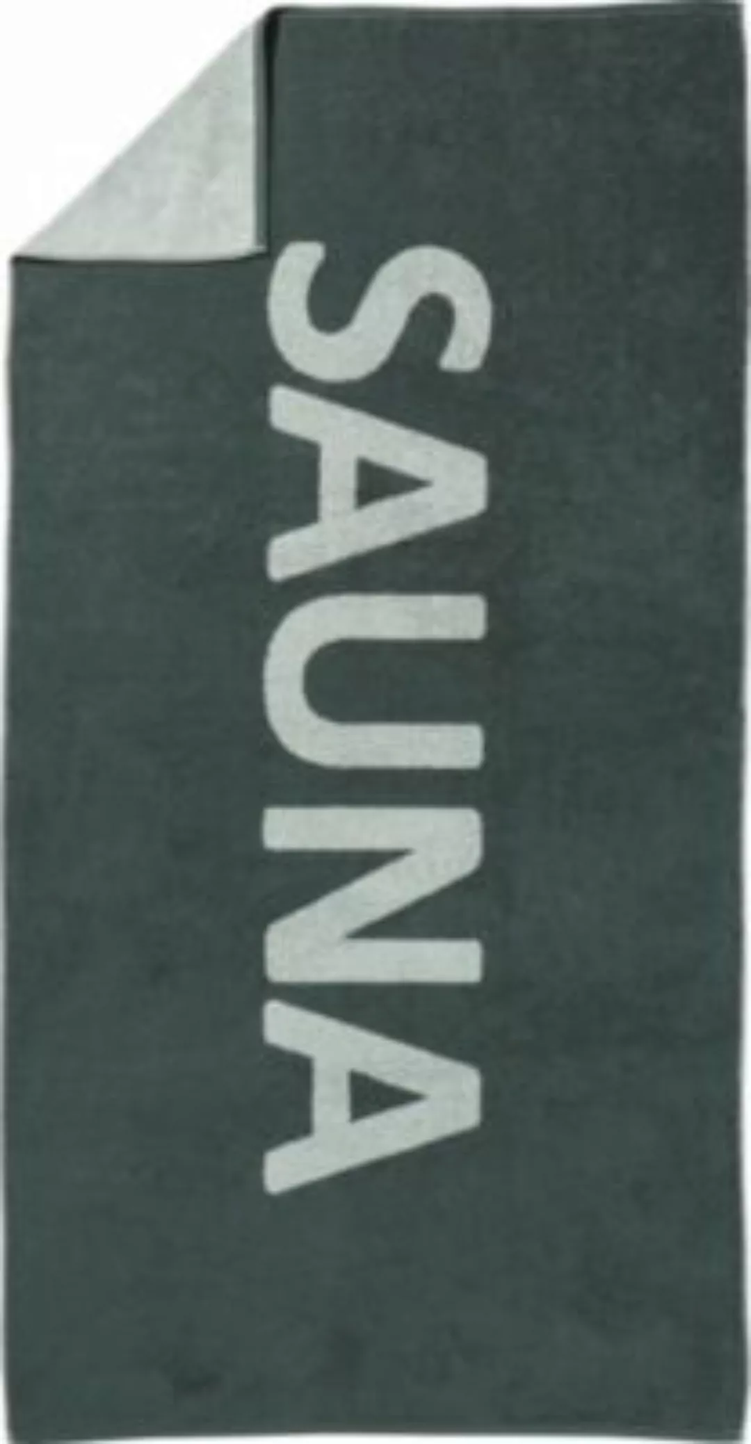 Erwin Müller Saunatuch grün Gr. 90 x 180 günstig online kaufen