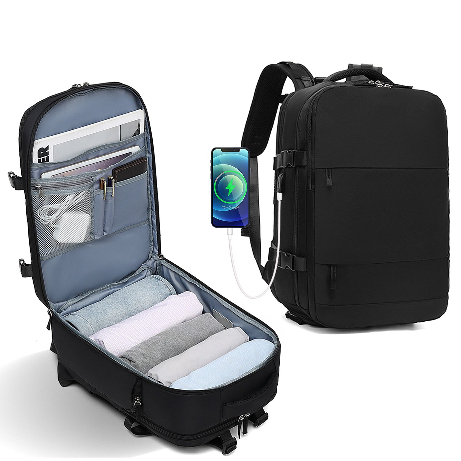 TAN.TOMI Reiserucksack Tourenrucksack 22L Groß Handgepäck günstig online kaufen