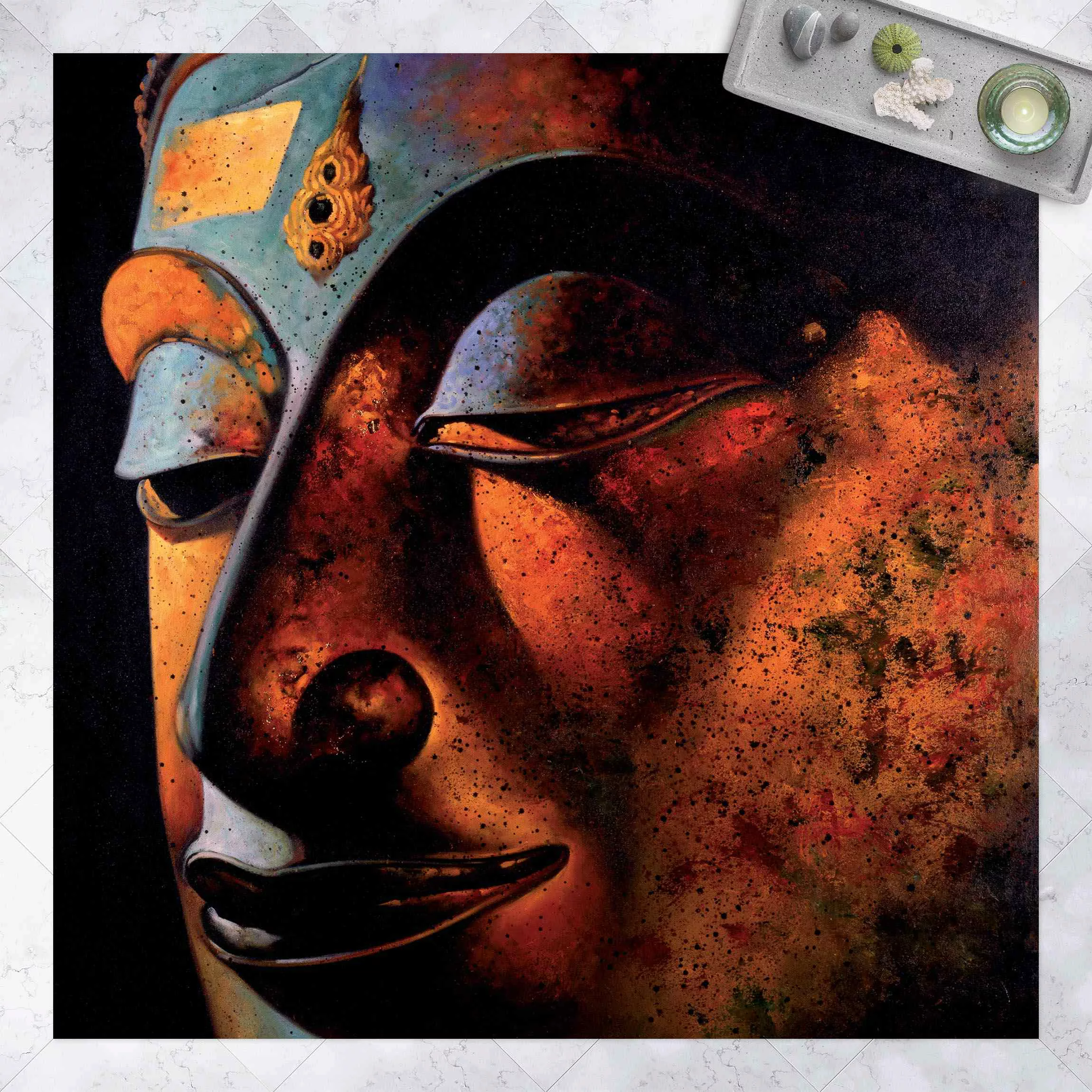 Vinyl-Teppich Bombay Buddha günstig online kaufen